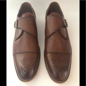 Stacy Adams Daley Mens Dress Shoes Cognac